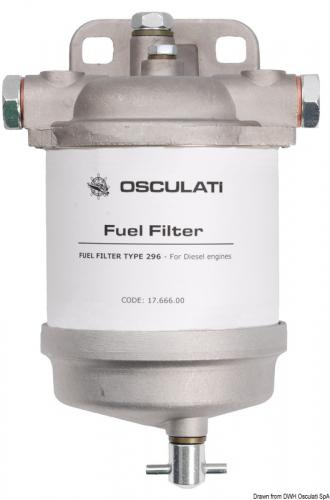 Filtro separatore acqua/carburante tipo CAV 296